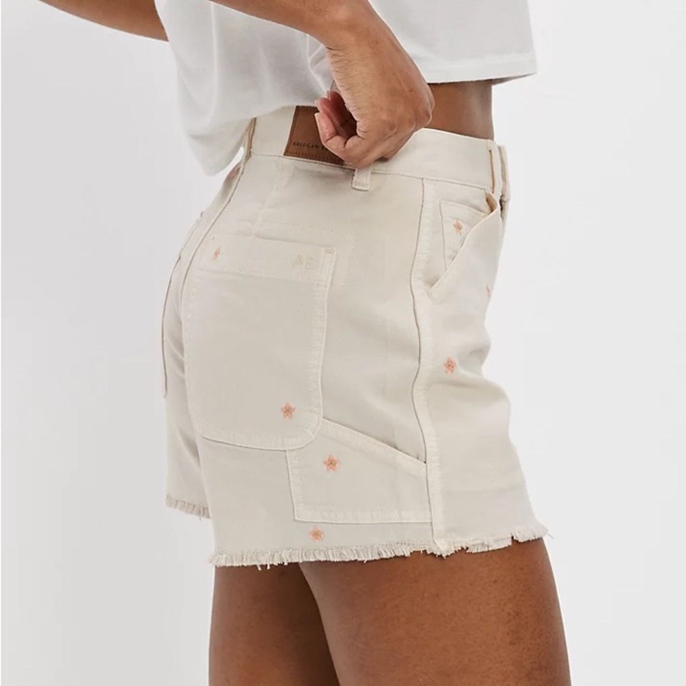 American Eagle | Highest Rise 90s Boyfriend Shorts Little Flowers